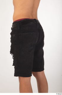 Colin black shorts clothing hips 0004.jpg